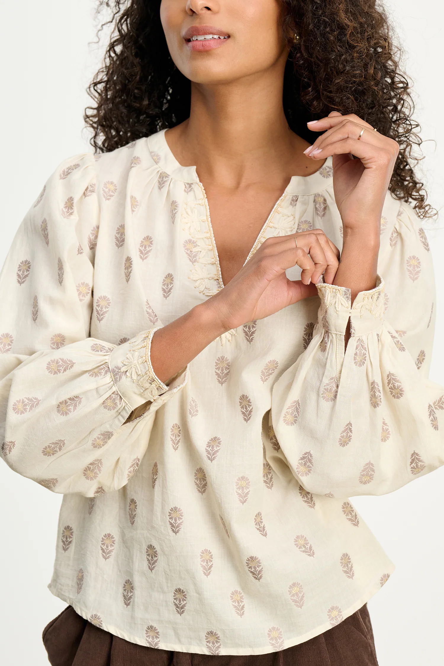 ANA BLOUSE IN MULTI - Image 3