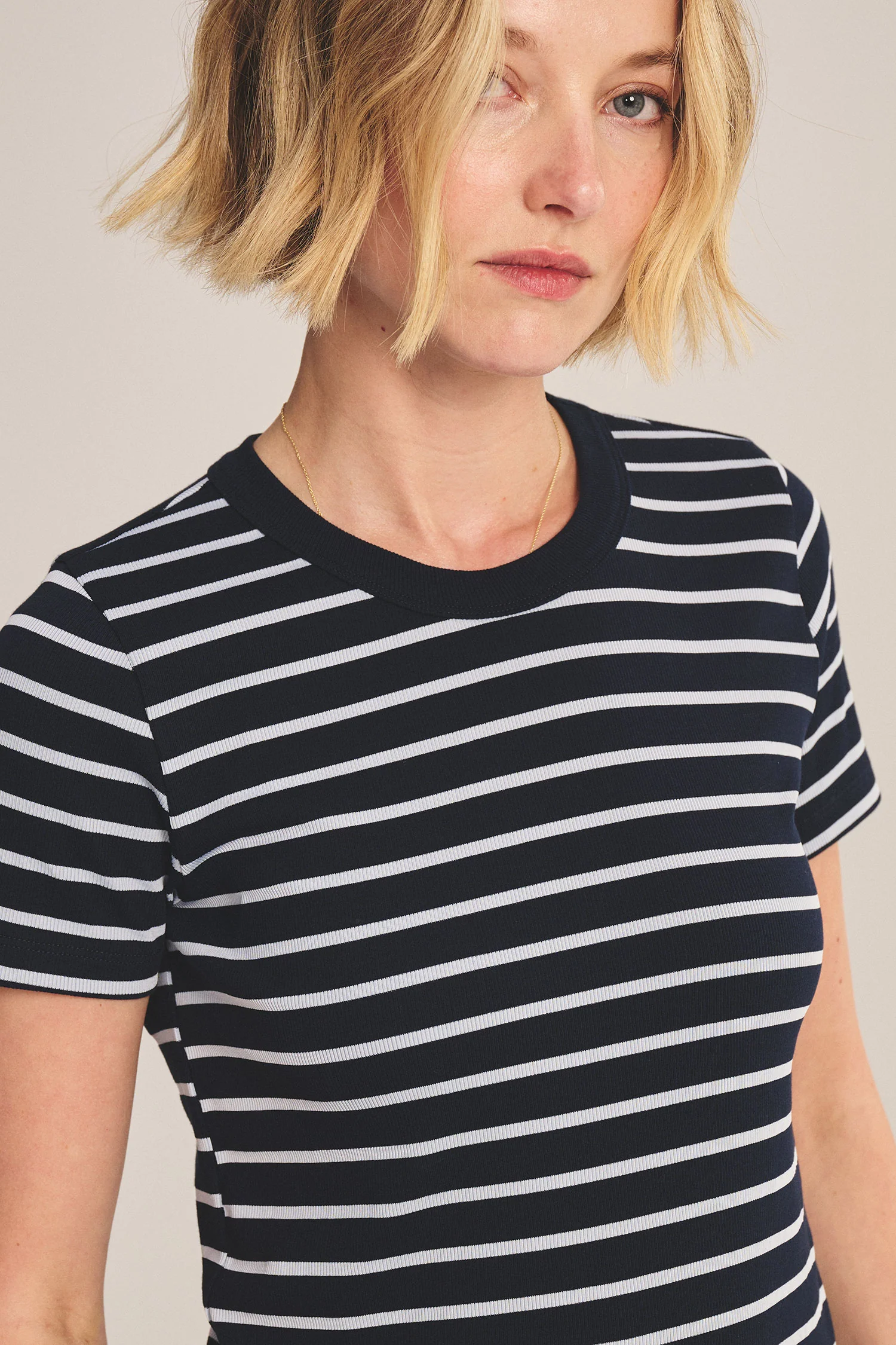 BRENDA T-SHIRT IN MIDNIGHT - Image 3