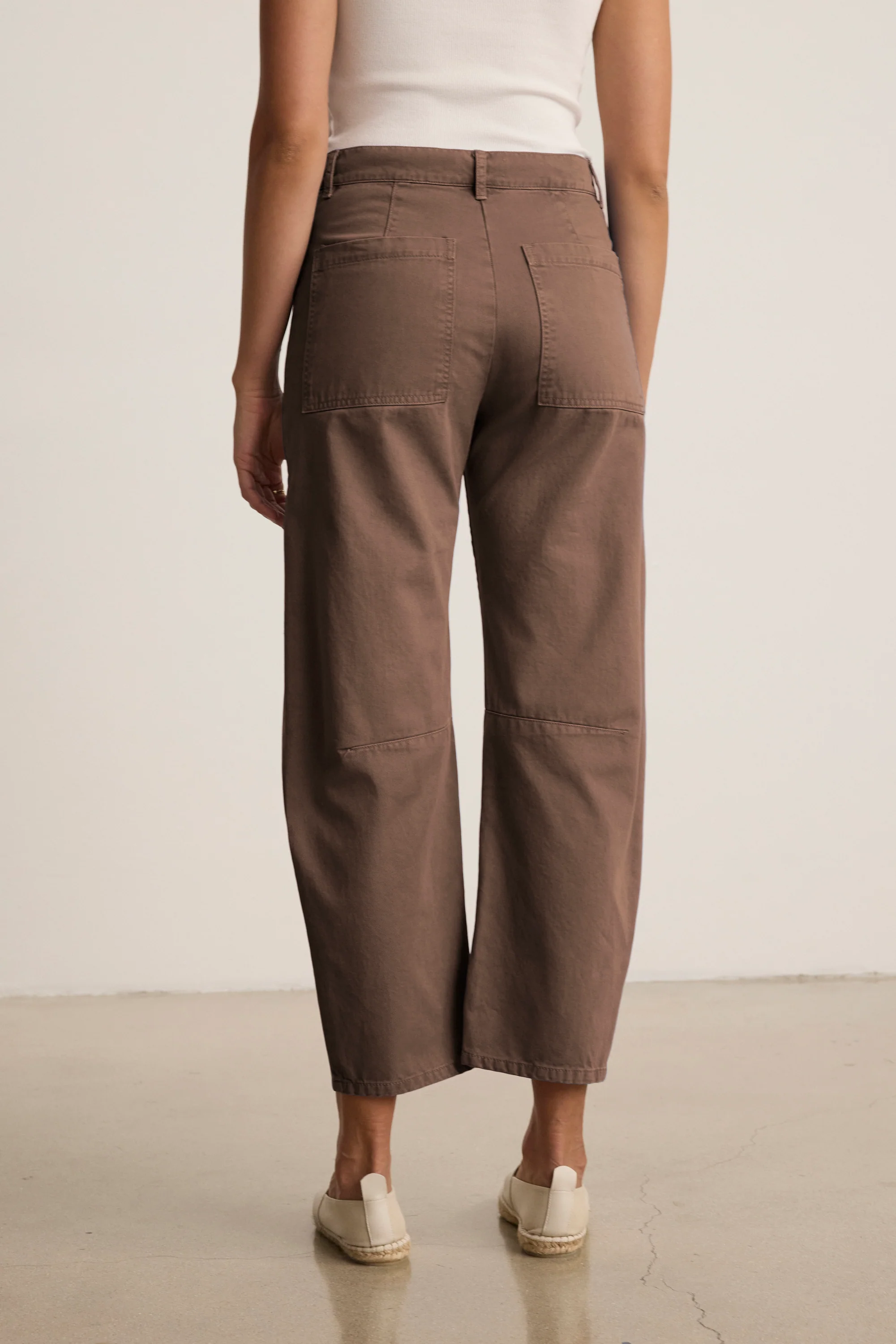 BRYLIE TROUSER IN CHOCOLATE - Image 3