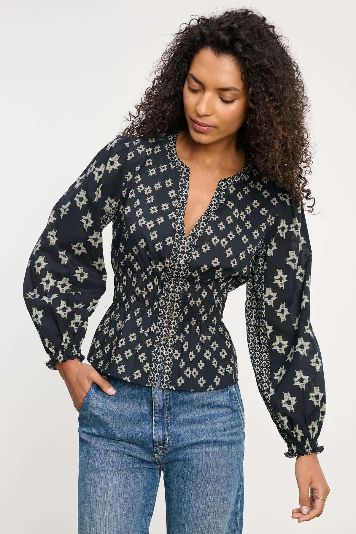 CHARLOTTE TOP IN MIDNIGHT - Image 6