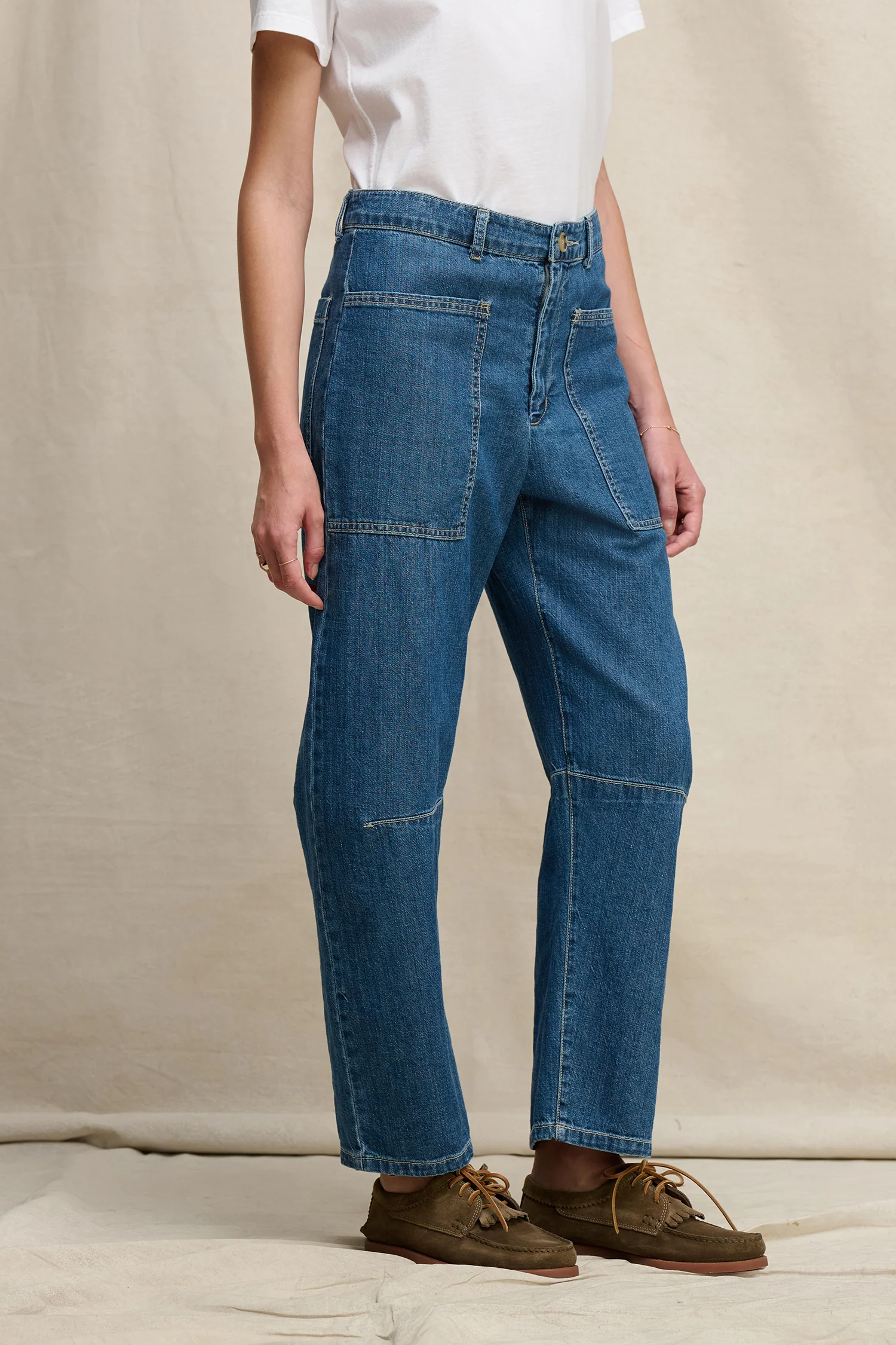 FARAH DENIM TROUSER IN CLASSIC - Image 4