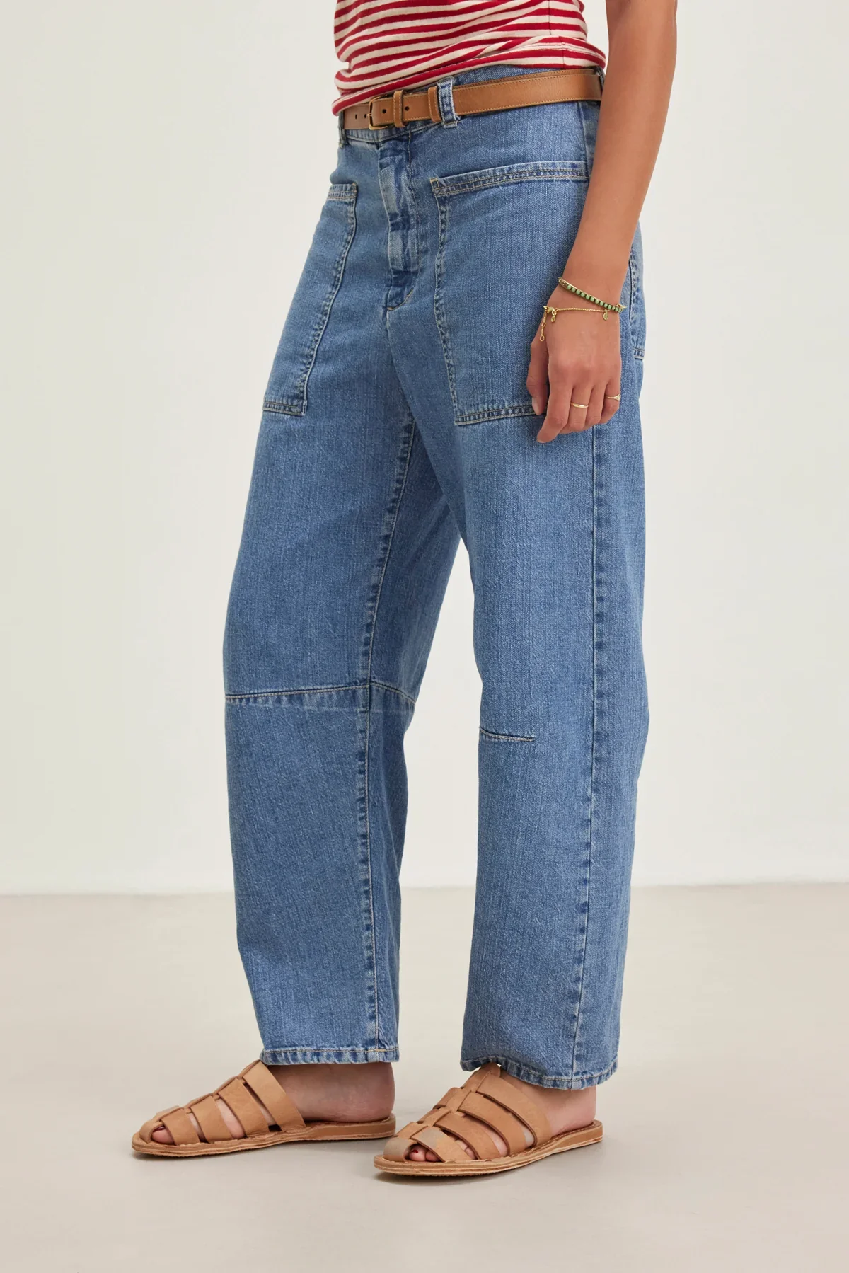 FARAH TROUSER IN INDIGO - Image 4