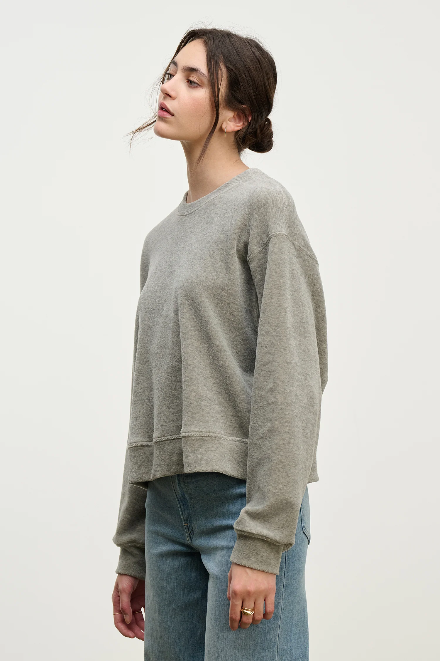 HALIMA SWEATER IN GREY - Image 4