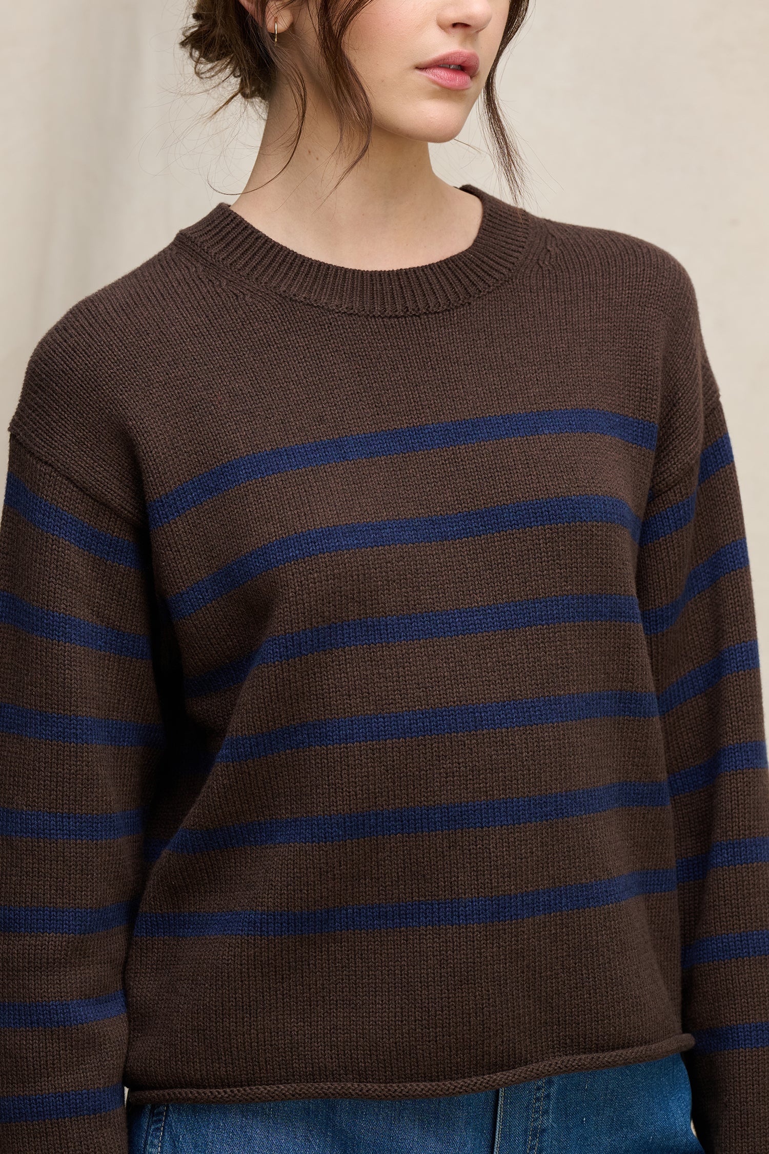 LUCIA SWEATER IN ESPRESSO - Image 3
