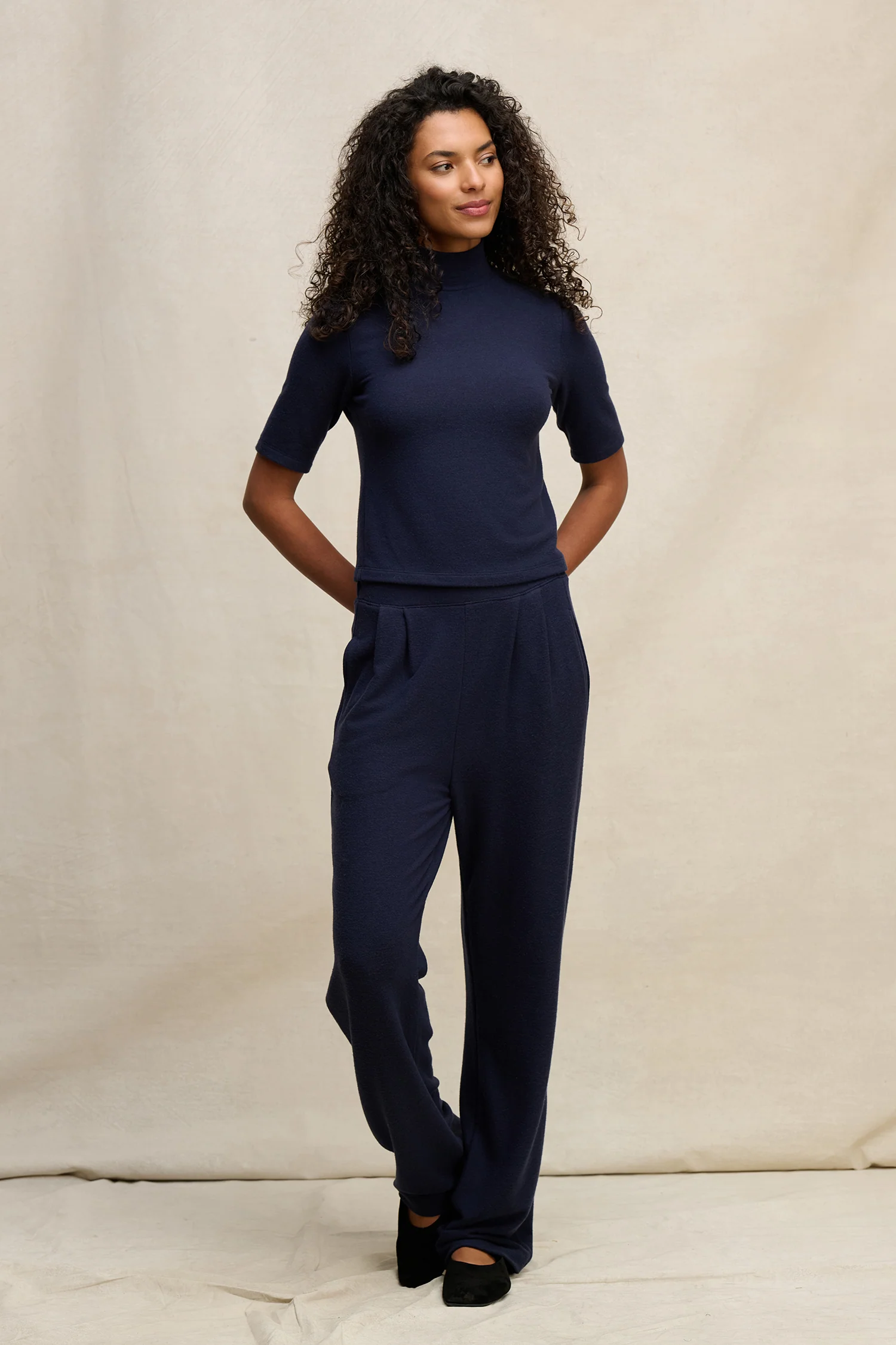 MALAYA TURTLENECK IN NAVY - Image 4