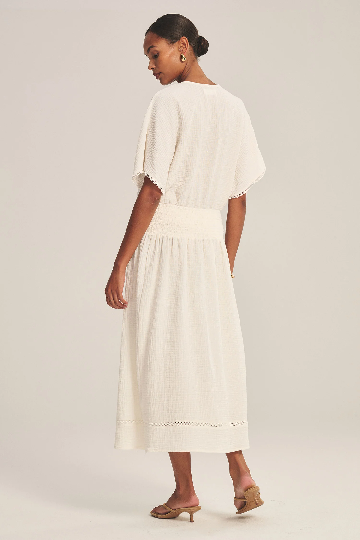 MAZIE SKIRT IN COCONUT - Image 6