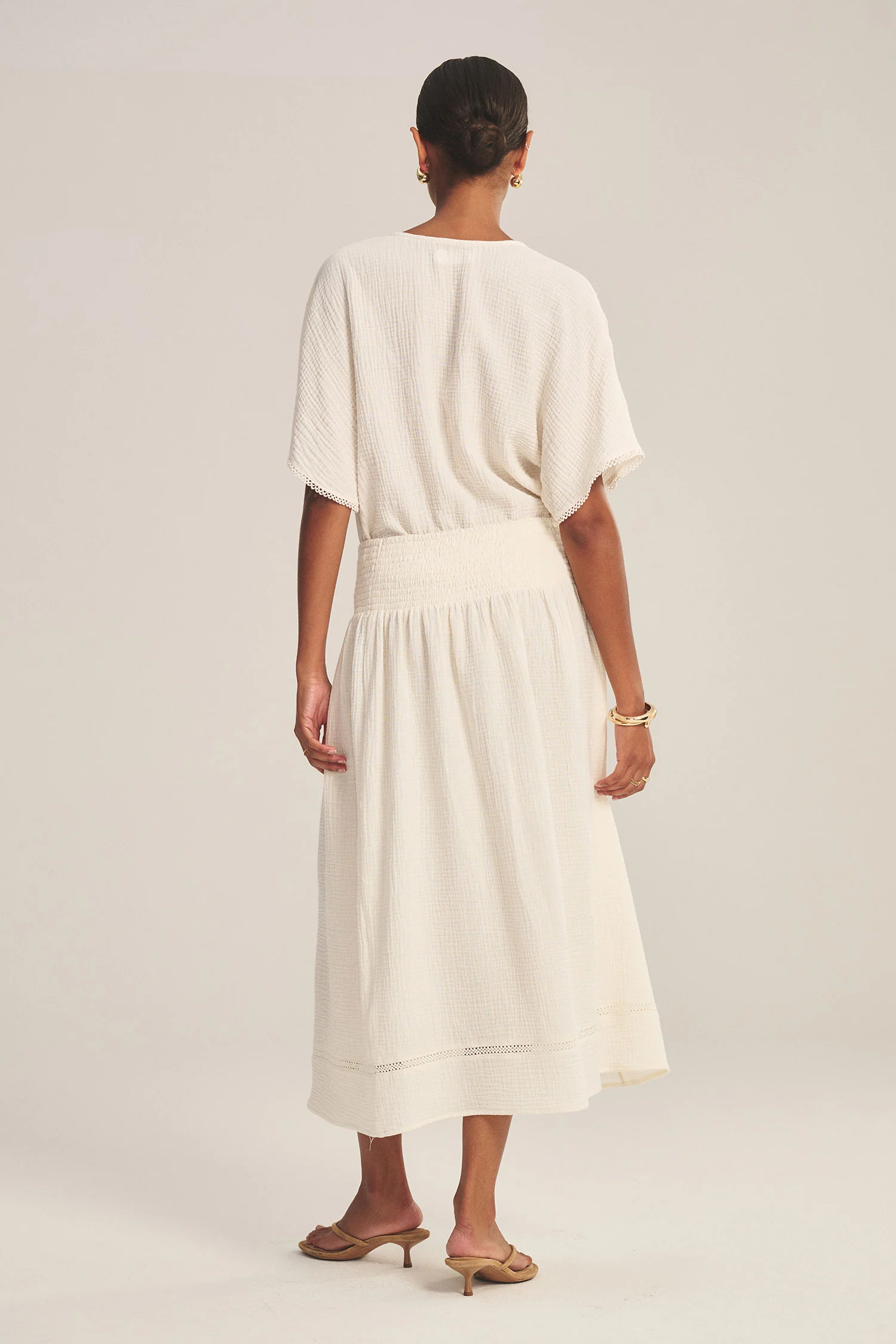 MAZIE SKIRT IN COCONUT - Image 7