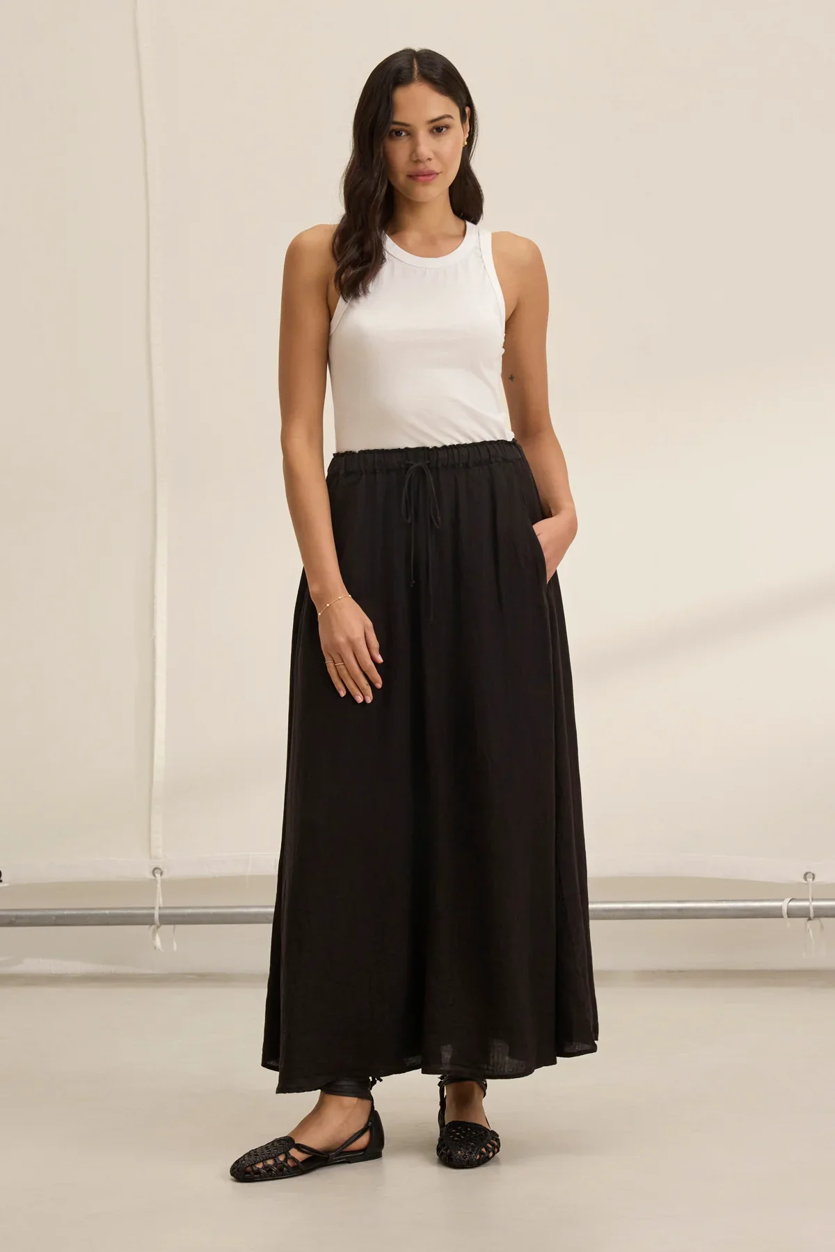 MEMPHIS SKIRT IN BLACK