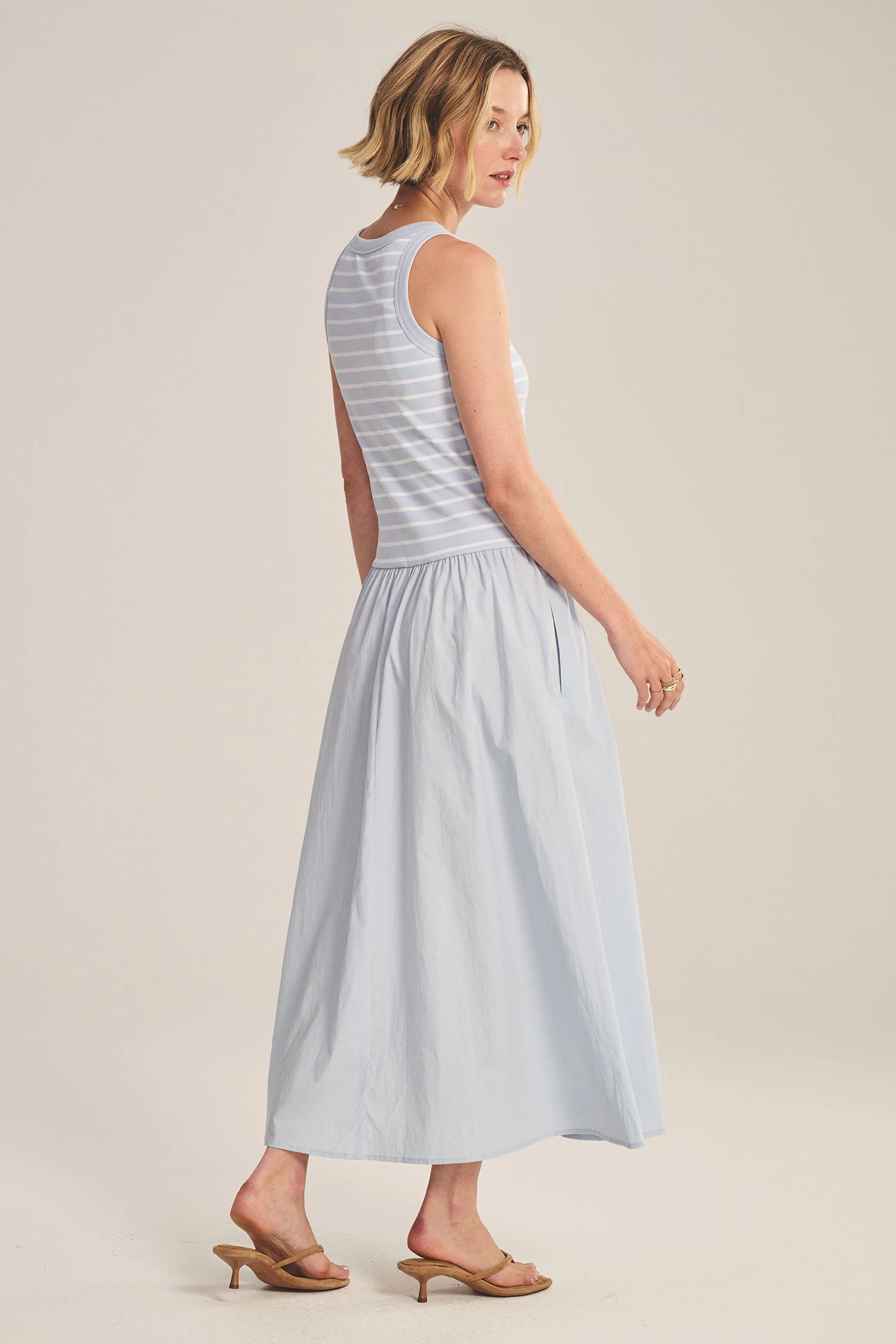 ROMINA DRESS IN ICE - Image 7