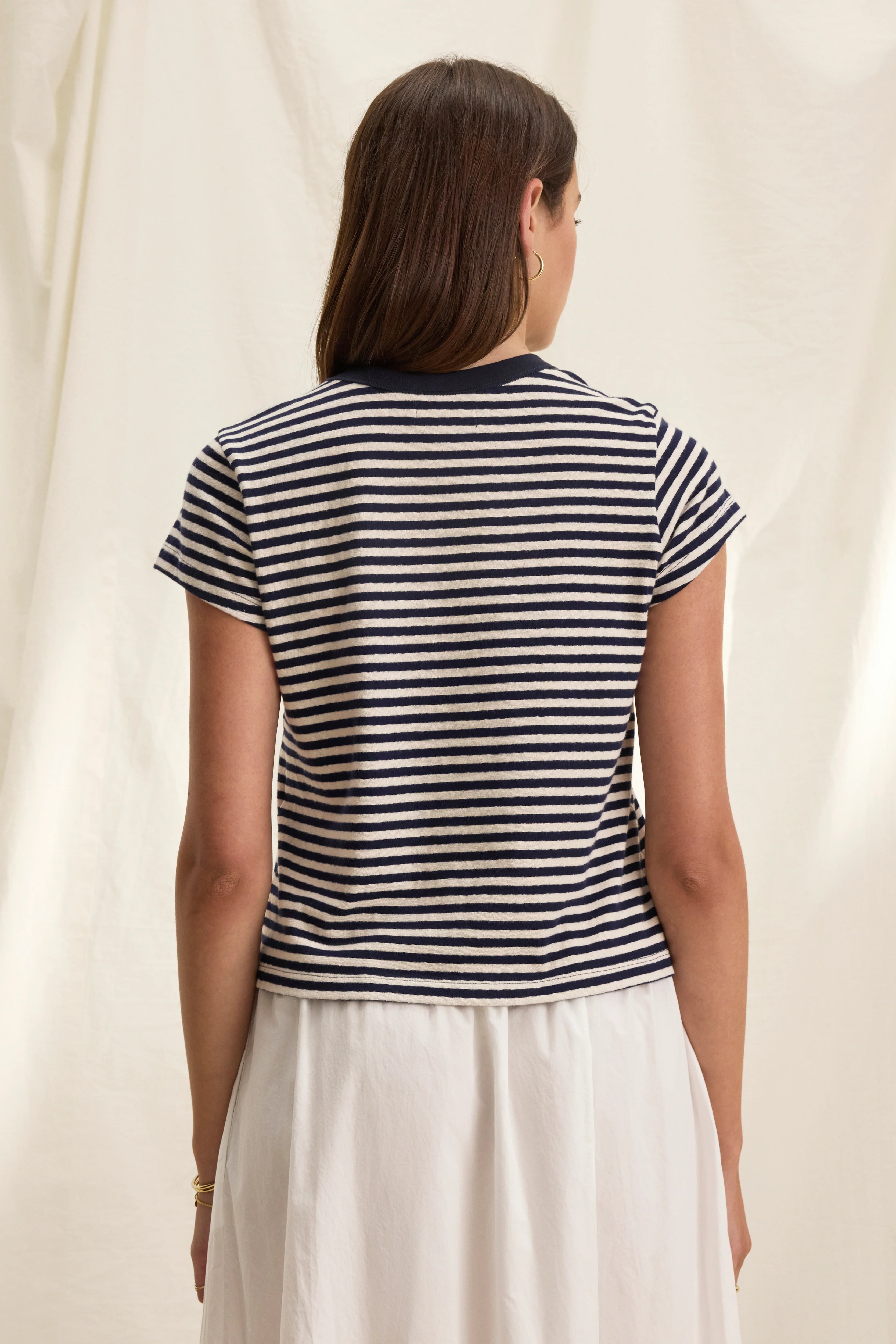 TASH TEE IN NAVY - Image 3